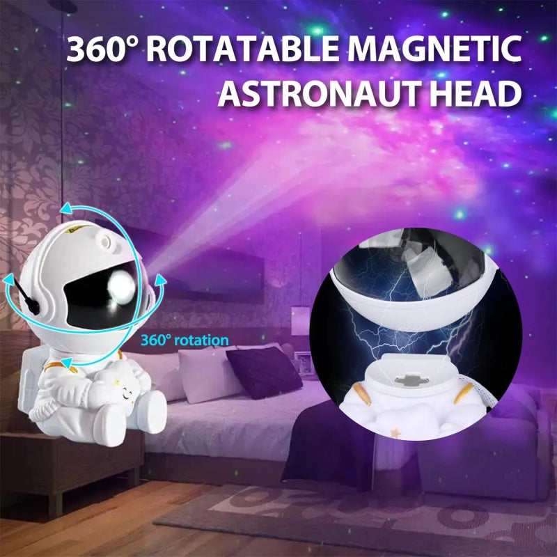 Astronaut Galaxy Star Projector with Remot